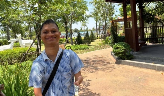 Chàng trai không có bàn tay, bàn chân và hành trình ‘đi qua mùa rẫy’