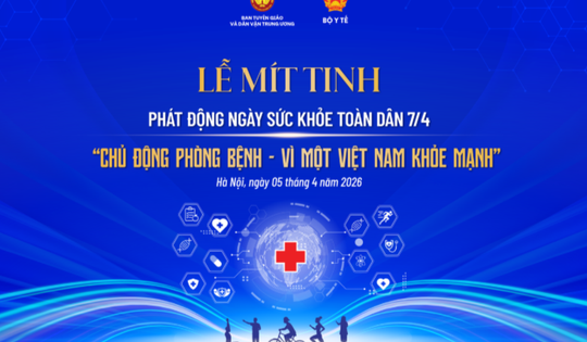 Lần đầu tiên Việt Nam phát động Ngày Sức khỏe toàn dân, nhấn mạnh phòng bệnh chủ động