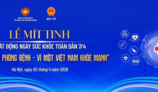 Hé lộ không gian Lễ mít tinh Ngày Sức khỏe toàn dân 7/4 lần đầu tiên