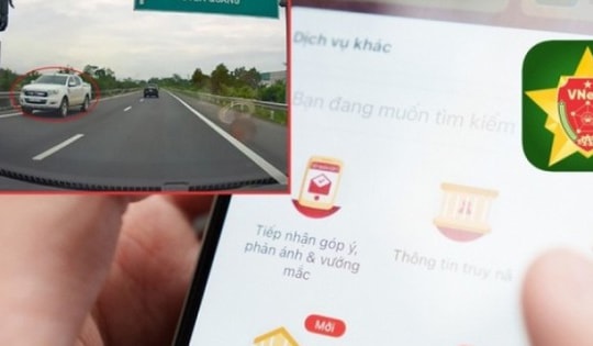 Phản ánh lỗi vi phạm giao thông qua VNeID