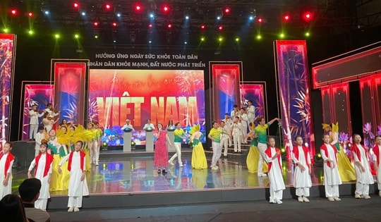 Tối 5/4, chương trình chính luận nghệ thuật "Nhân dân khỏe mạnh – Đất nước phát triển" lên sóng