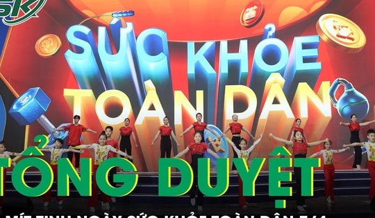 Tổng duyệt Lễ Mít tinh Ngày Sức khỏe toàn dân: Sẵn sàng cho sự kiện lan tỏa tinh thần sống khỏe