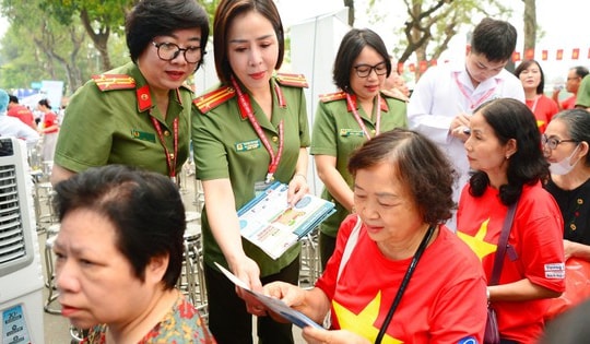 Lực lượng Y tế Công an nhân dân triển khai khám sàng lọc tại Ngày Sức khỏe toàn dân 7/4