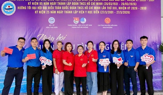 Lan tỏa nghĩa cử hiến máu tình nguyện hưởng ứng Ngày Sức khỏe toàn dân 7/4 tại Hải Phòng