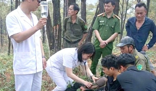 Đi leo núi, nam thanh niên bất ngờ ngất xỉu