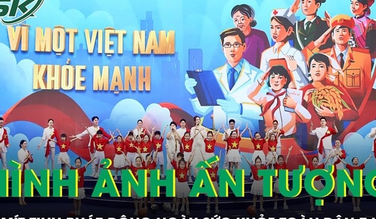 Những hình ảnh ấn tượng tại Lễ mít tinh Phát động Ngày sức khỏe toàn dân 7/4
