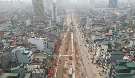 Vành đai 1 dần lộ diện sau 3 tháng thi công