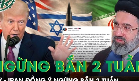 Ông Trump đồng ý thỏa thuận ngừng bắn 2 tuần, Iran tuyên bố ‘chiến thắng’