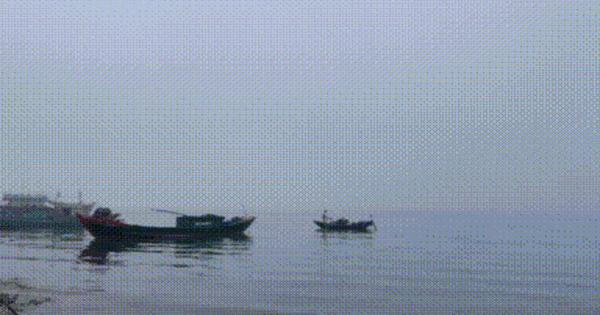 Đồng Hới chìm trong sương mù