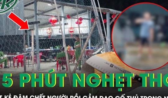 15 phút nghẹt thở khống chế nghi phạm đâm chết người rồi cầm dao cố thủ trong nhà