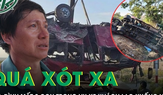 Nỗi đau của gia đình mất 2 con trai sau vụ xe khách lao xuống vực ở Lâm Đồng