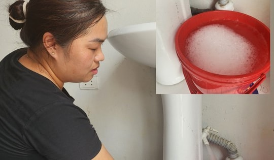 Hiện tượng nước sinh hoạt sủi bọt trắng xóa tại Thanh Hóa: Người dân mong sớm có lời giải