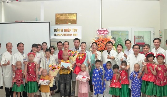 Ghép tủy cứu 3 bệnh nhi mắc Thalassemia và u nguyên bào thần kinh
