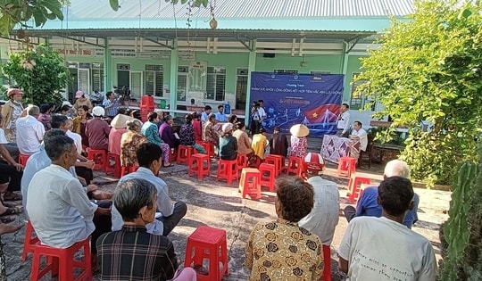 Buổi sáng đặc biệt ở xã Lương Tâm