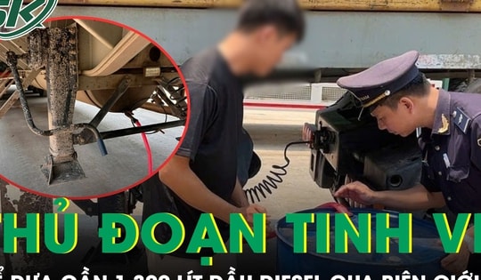 Hé lộ thủ đoạn tinh vi để đưa gần 1.300 lít dầu diesel qua biên giới