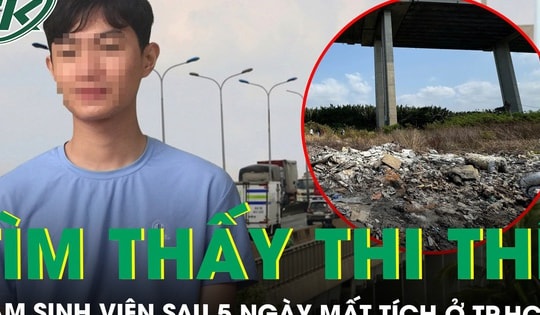 Tìm thấy nam sinh viên sau 5 ngày mất tích ở TPHCM, xót xa nơi phát hiện thi thể