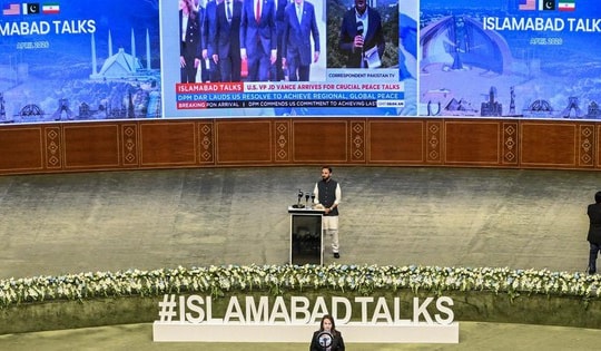 Mỹ và Iran lần đầu đàm phán trực tiếp tại Islamabad sau khi chiến tranh bùng nổ