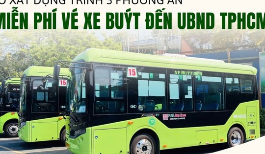 TPHCM đề xuất 3 phương án miễn phí vé xe buýt