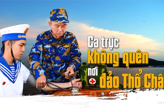 Người lính quân y và ký ức thể không quên về ca trực nơi đảo Thổ Châu