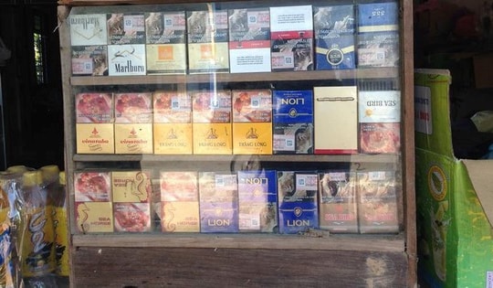 Từ 15/5, trưng bày quá một bao thuốc lá, điểm bán lẻ có thể bị phạt tới 5 triệu đồng