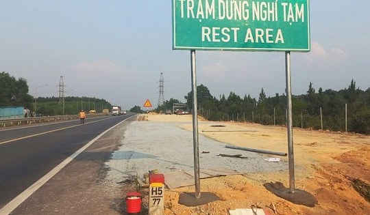 Tiến độ nhiều trạm dừng nghỉ cao tốc 'rất chậm', nhà đầu tư nào bị điểm tên?