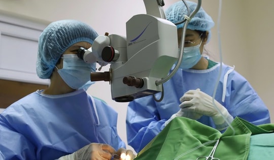 Quảng Ninh ghi dấu mốc mới khi lần đầu thực hiện ghép giác mạc
