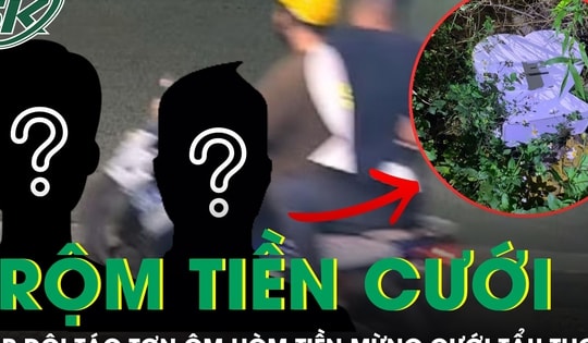 Cặp đôi táo tợn ôm hòm tiền mừng cưới hơn 300 triệu, bị bắt sau ít giờ