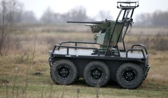 Ukraine lần đầu chiếm trận địa Nga chỉ bằng robot và UAV, không cần bộ binh