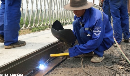 Cầu Long Biên có kịp hoàn thành sữa chữa cuối tháng 5?