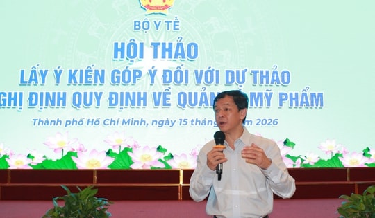 ‘Chốt giờ G’ cho Nghị định quản lý mỹ phẩm: Đặt sức khỏe người dân lên trên hết