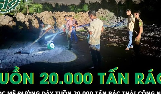 Khởi tố “bà trùm” đứng sau 20.000 tấn rác thải công nghiệp bị “tuồn” ra môi trường