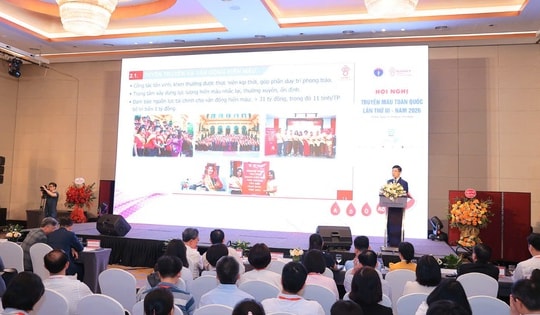 Tiếp nhận gần 1,8 triệu đơn vị máu: Bảo đảm nguồn cung, nâng chuẩn chất lượng trong giai đoạn mới