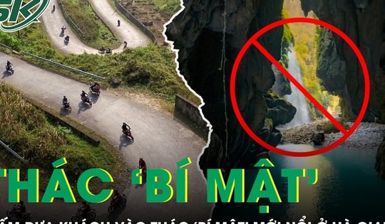Cấm đưa khách vào thác nước ‘bí mật’ mới nổi ở Hà Giang, cảnh báo nguy hiểm