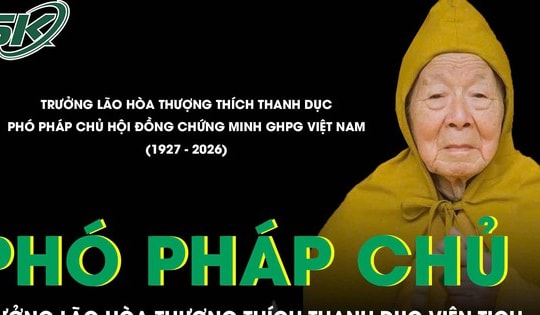 Trưởng lão Hòa thượng Thích Thanh Dục - Phó Pháp chủ Hội đồng Chứng minh viên tịch