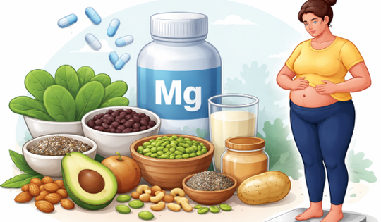 4 cách magie hỗ trợ giảm cân