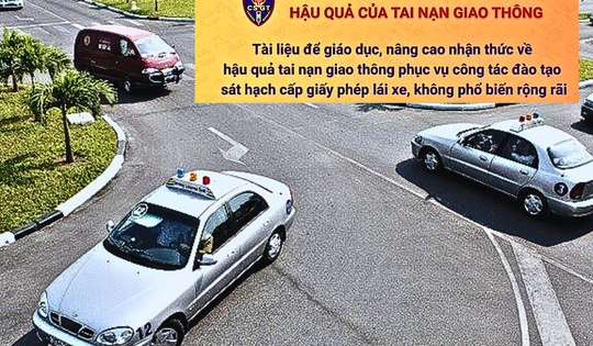 Từ tháng 5/2026 học lái xe bắt buộc xem clip TNGT trước khi sát hạch