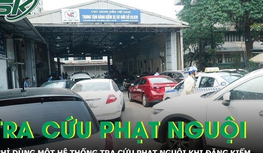 Đề xuất chỉ dùng một hệ thống tra cứu phạt nguội khi đăng kiểm