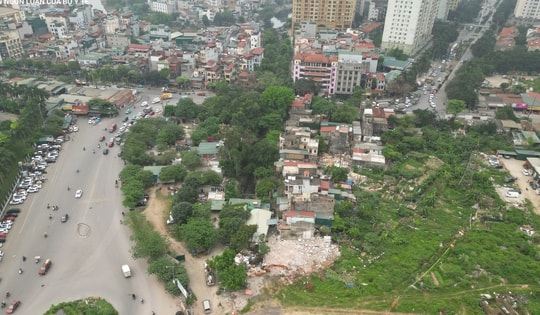 Hiện trạng nút giao 'dị dạng' sắp đươc thi công trở lại sau 10 năm