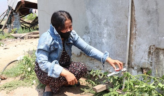 Nhiều người dân ở Khánh Hòa thiếu nước sạch mùa nắng nóng