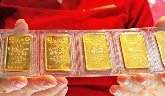 Giá vàng trong nước sáng 18/4 tăng nhẹ