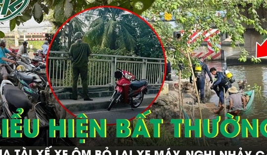 Nam tài xế xe ôm mất tích, bỏ lại xe máy trên cầu Xáng: Đồng nghiệp tiết lộ biểu hiện bất thường trước đó