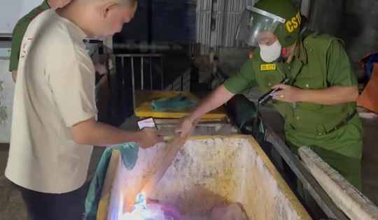 Phát hiện hơn 500kg thịt lợn hư hỏng, bốc mùi tại cơ sở giết mổ 'chui'