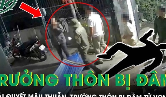 Đến nhà mời người dân lên giải quyết mâu thuẫn, trưởng thôn ở Ninh Bình bị đâm tử vong