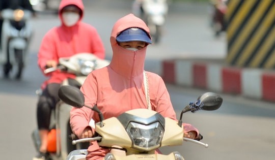 Miền Trung nắng nóng trên 38 độ kéo dài 3 ngày