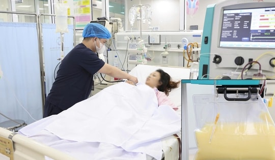 Lọc máu cứu sống thai phụ 34 tuần có chỉ số mỡ máu tăng gấp gần 20 lần
