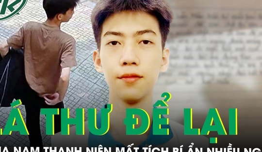 Nam thanh niên ở Hà Nội mất liên lạc sau khi rời nhà, lá thư để lại khiến mọi người hoang mang