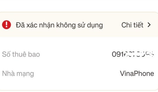 VNeID chưa hiển thị đủ số thuê bao đứng tên chính chủ, người dùng cần làm gì?