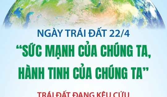 Ngày Trái Đất 22/4: 'Sức mạnh của chúng ta, hành tinh của chúng ta'