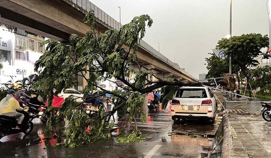 Không khí lạnh tiến sát biên giới nước ta, cảnh báo dông lốc rất mạnh từ đêm nay