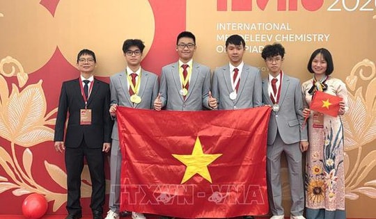 Việt Nam giành 2 huy chương Vàng tại kỳ thi Hóa học “khó nhất hành tinh”